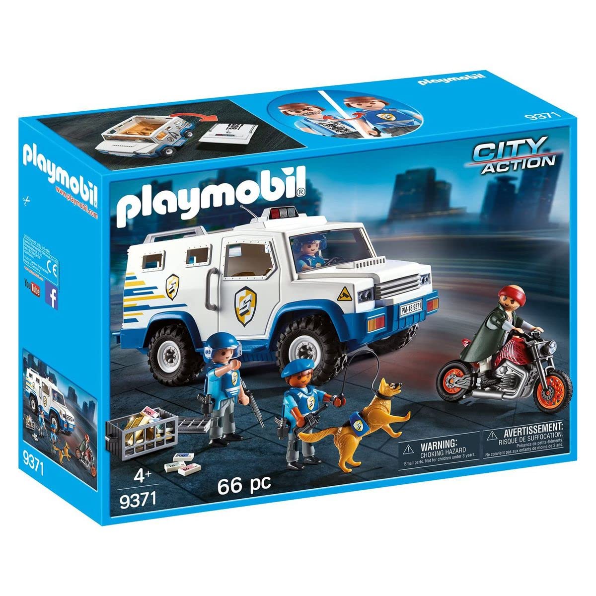 PLAYMOBIL 9371 Geldtransporter