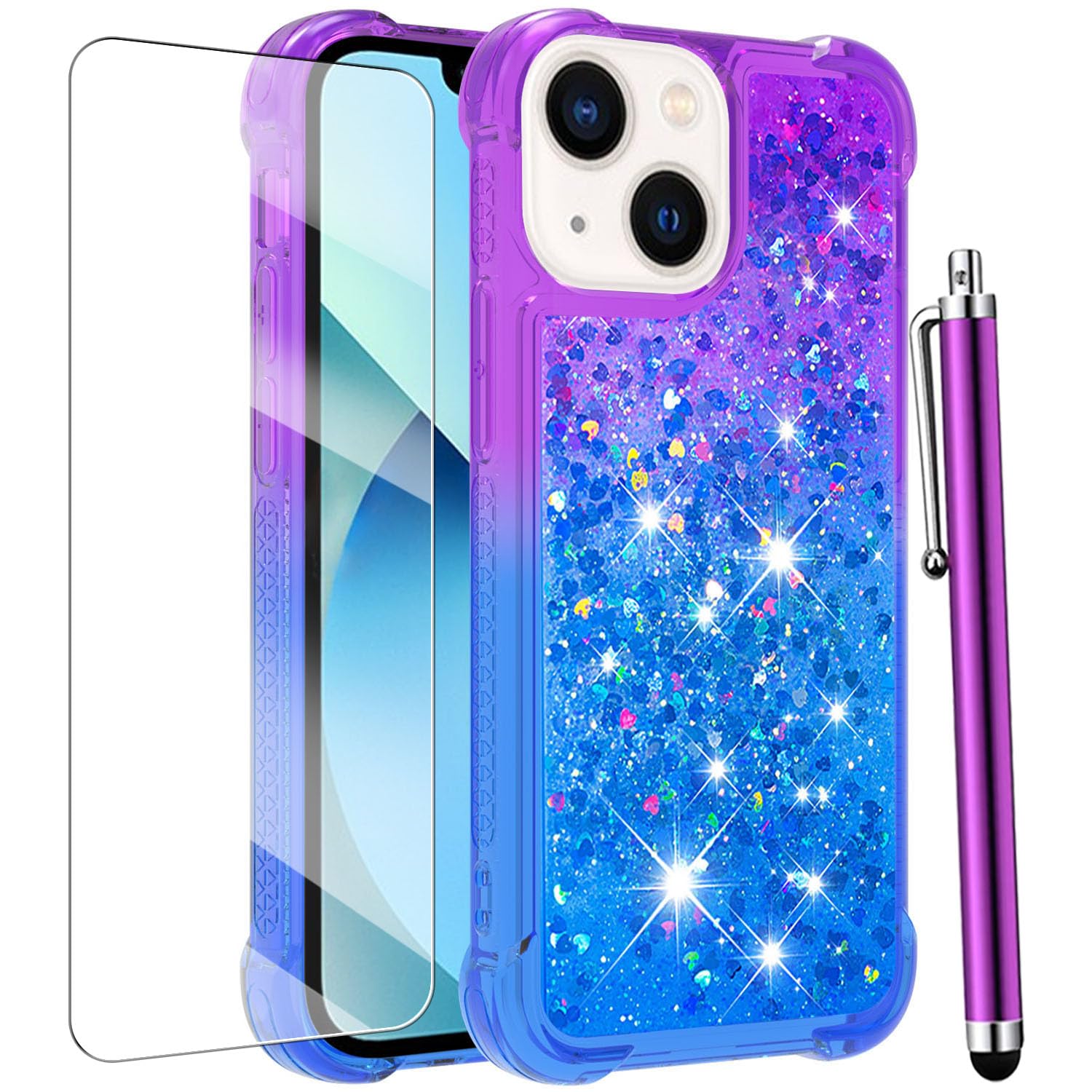 Custodia Per IPhone 11 Con Glitter Liquido - Design Sabbie Mobili, Morbida, Protettiva E Fashion - Foto 7