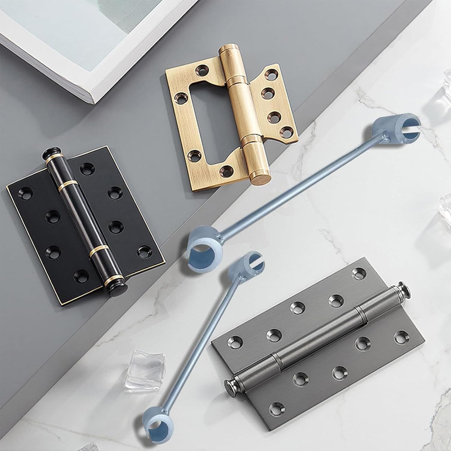 FAHKNS Door Hinge Adjustment Tool - Professional Hinge Wrench for Cabinet Doors, Soft Close Hinges, Perfect Alignment & Tightening (14-18MM)