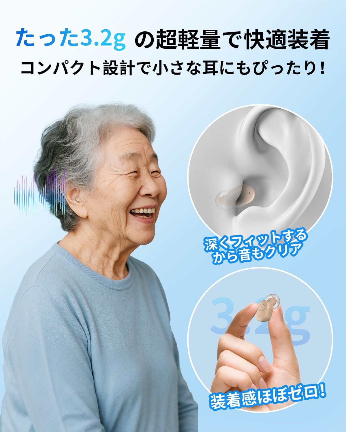 集音器 高齢者 しゅうおんき 簡単操作・自動電源ON/OFF】 Amazon.co.jp: 集音器 高齢者 しゅうおんき【2025年革新型 7月新