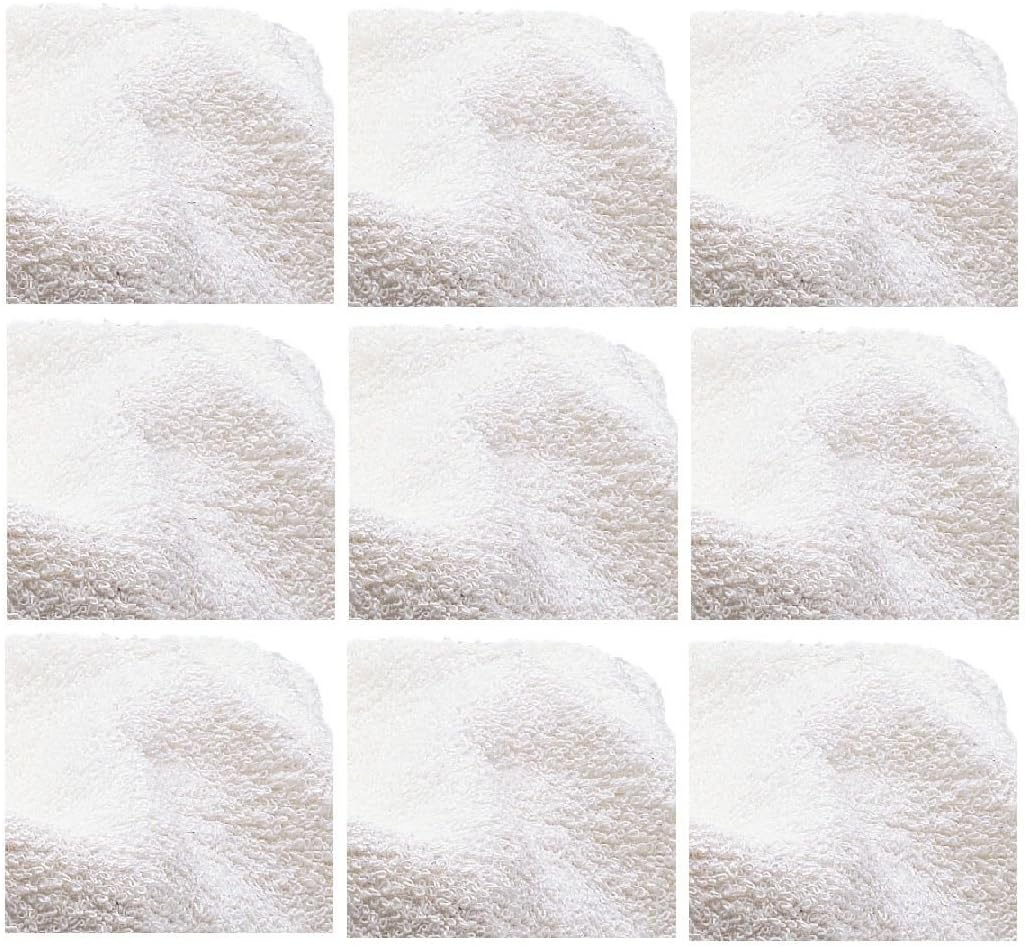 Premium Quality White 100 % Cotton Absorbant Pet Grooming Towel Bulk Lot Packs(Large - 48 x 24 inches Towels)