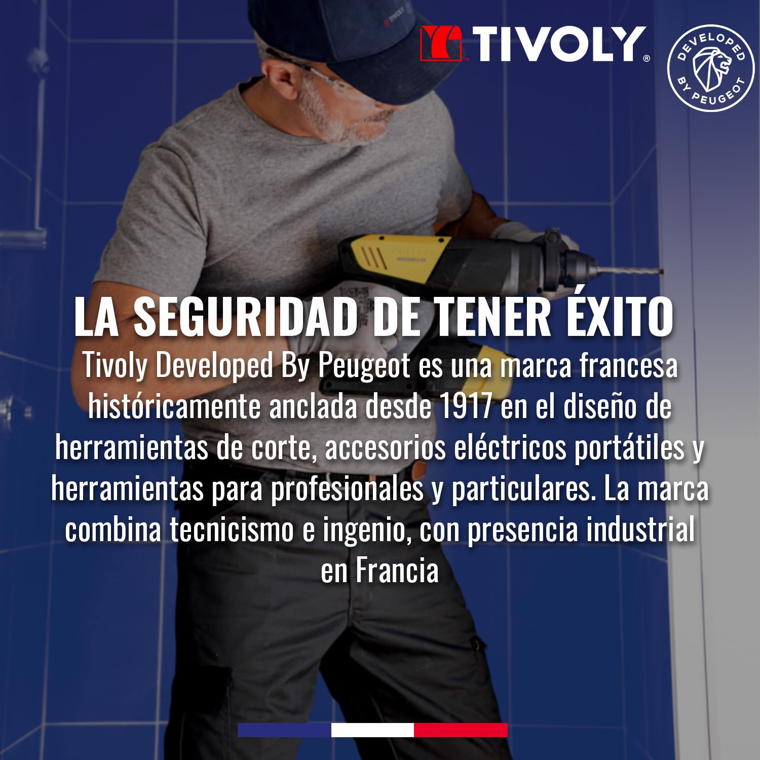 TIVOLY - Caja de Machos de roscar + Brocas HSS revestidas Fusio - Set de 7 machos de roscar M3/M4/M5/M6/M8/M10/M12 + 7 brocas Ø 2,5-3,3-4,2-5-6,8-8 ,5-10,2mm