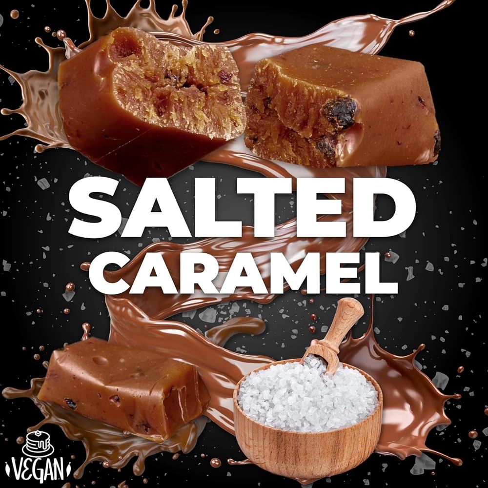 Mr Fudgesto Sweets Dulce de Caramelo Tradicional Vegano Salado Caja 250g Gourmet
