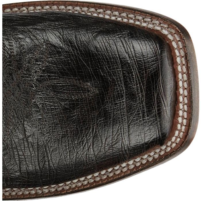 Justin Rosso 11" Smooth Ostrich Men's Western Boots - Durable Leather Sole, Classic Cowboy Style, Comfortable Fit4