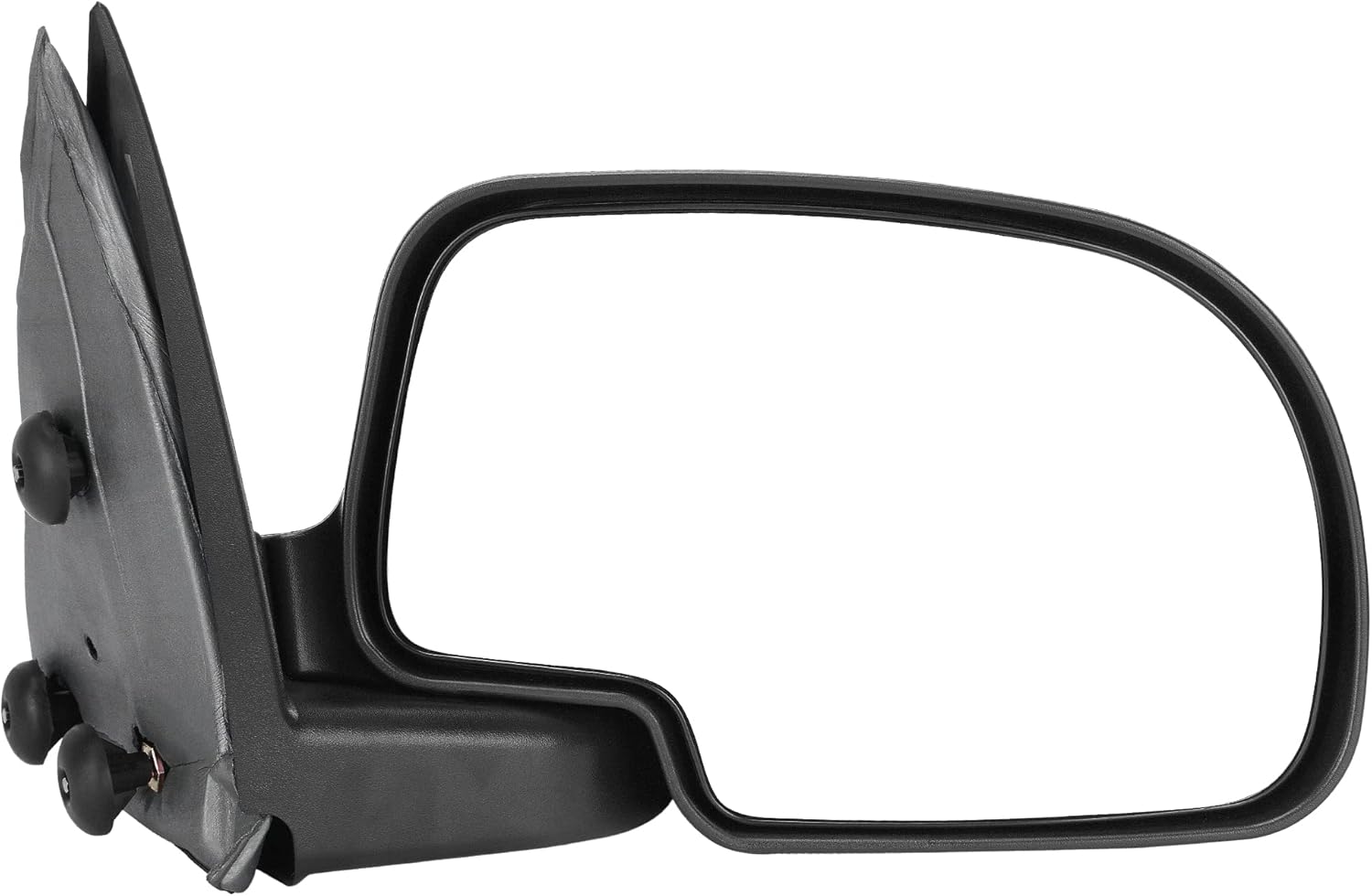 YITAMOTOR Right Passenger Side Towing Mirror Compatible with Chevy GMC 99-06 Silverado Sierra (07 Classic Only), 00-06 Chevy Tahoe Suburban 1500 2500 GMC Yukon XL, Manual Folding Trailer Tow Mirror For 99-06 Silverado Right Passenger Side