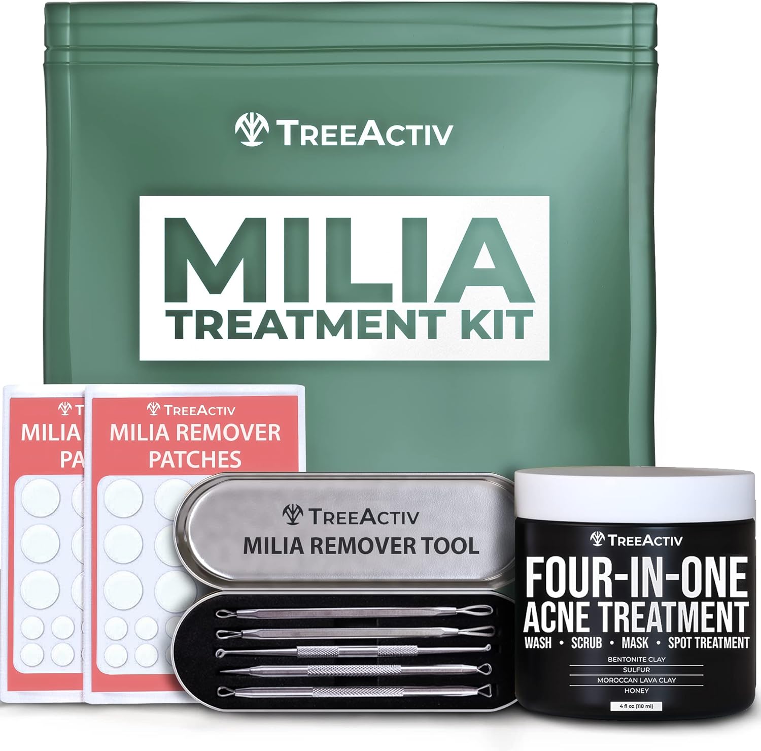 Milia Treatment Kit, Improves Milia Overnight, Complete Removal in 2