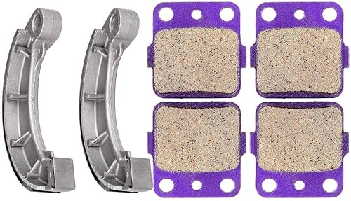 SCITOO Pastillas de freno 351, FA84 para Honda Rancher 420 2007 2008 2009 2010 2011 2012 2013 pastillas de freno semimetálicas delanteras y traseras