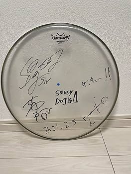 Amazon.co.jp: Saucy Dog ドラムヘッド サイン入り : おもちゃ Amazon.co.jp: Saucy Dog ドラムヘッド サイン入り : おもちゃ