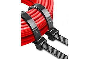 18 Inch Heavy Duty UV Resistant Zip Ties, 200lbs Cable Tie Wraps...