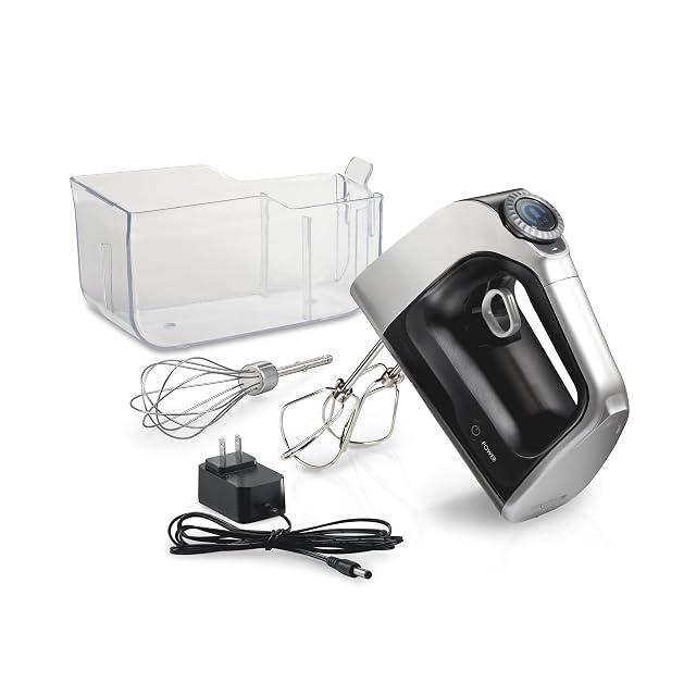 Hamilton Beach Professional Cordless Electric Hand Mixer with Infinite Speed Control Powerful DC Motor for Effortless Mixing Quick