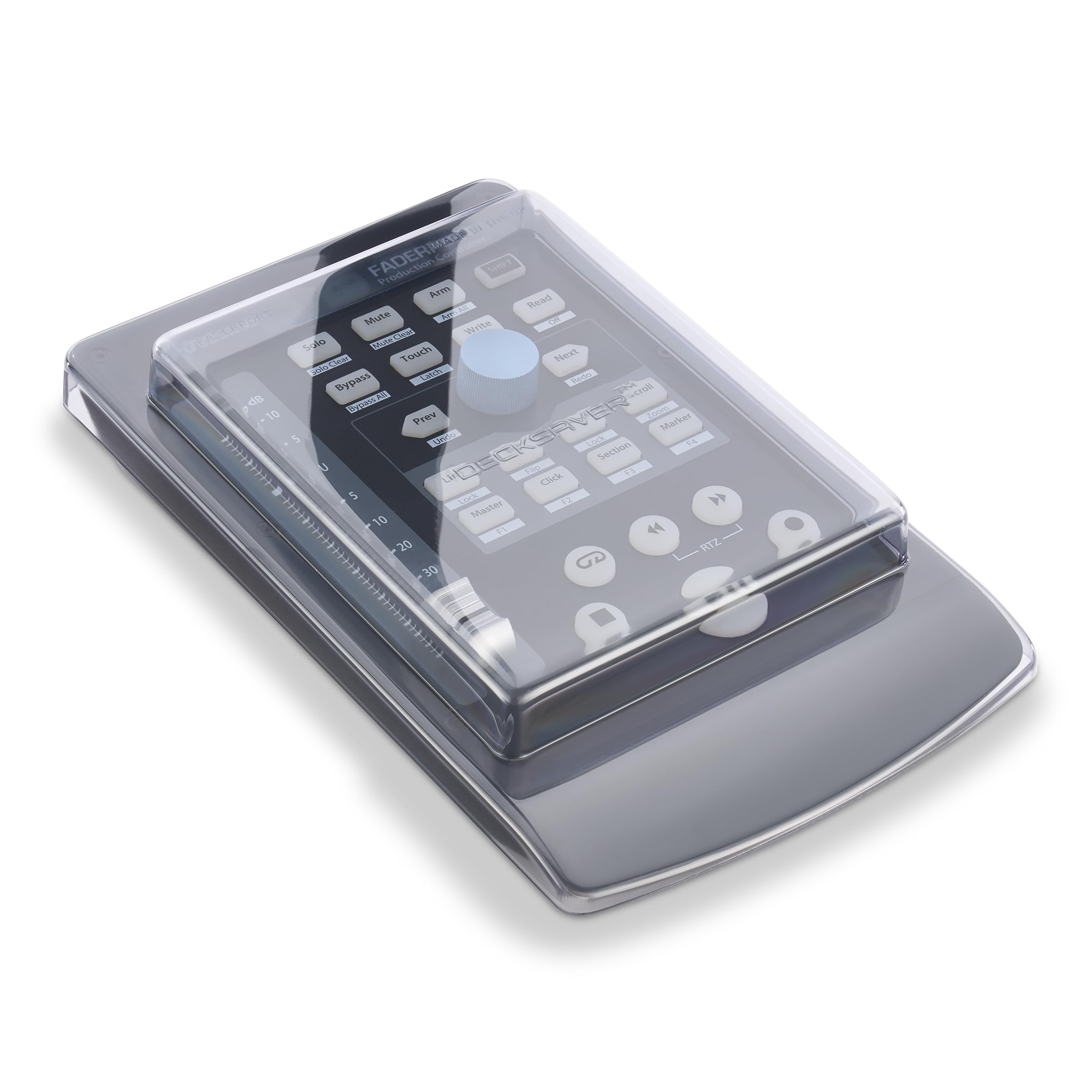 Decksaver Cover for PreSonus FaderPort - Super-Durable Polycarbonate Protective lid in Smoked Clear Colour, Made in The UK - The Producers' Choice for Unbeatable Protection