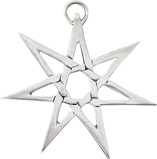 Enchanted Jewelry Starlinks Sigils of The Craft Heptagram for Protection from Hidden DangerCharm Amulet Talisman