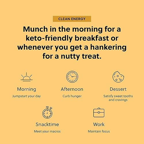 Vista 21 de Perfect Keto Barras Nola, sin gluten, barras de granola keto, bocadillos bajos en carbohidratos o barra de desayuno sin azúcar añadido, alimentos