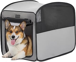 Petsfit Dog Box, Foldable, Pop-Up Design, Foldable Dog Box for Home, Room Identifier, Dog for Large Dogs, Lightweight Portable Sleeping Box for Office, Living Room, Camping, Hotels product image