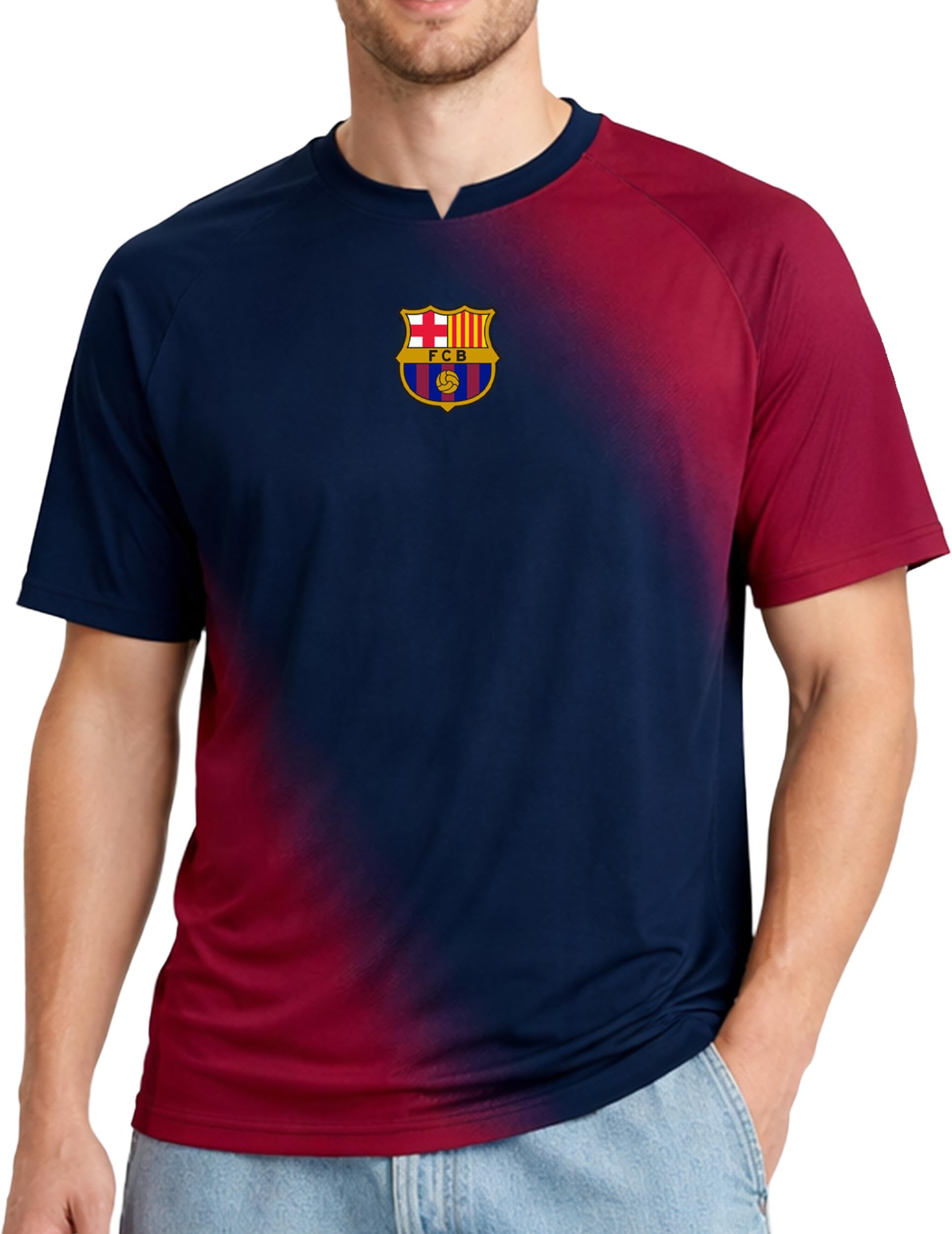 Officially Licensed FC Barcelona Game Day Shirt - Unisex Adult