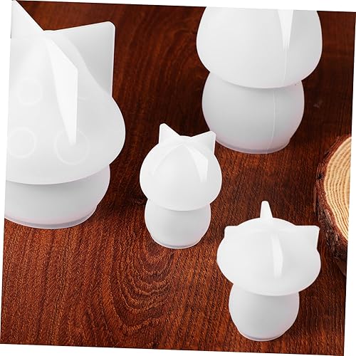 Miniatura 5 de COHEALI Molde de silicona para resina, molde de silicona para manualidades, molde epoxi para bricolaje, molde de fundición de silicona epoxi, molde