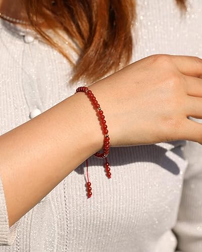 Miniatura 7 de Jewever Pulsera de piedras preciosas para mujer, cristales y piedras curativas, pulseras de chakras de piedra curativa, joyería de cristal de