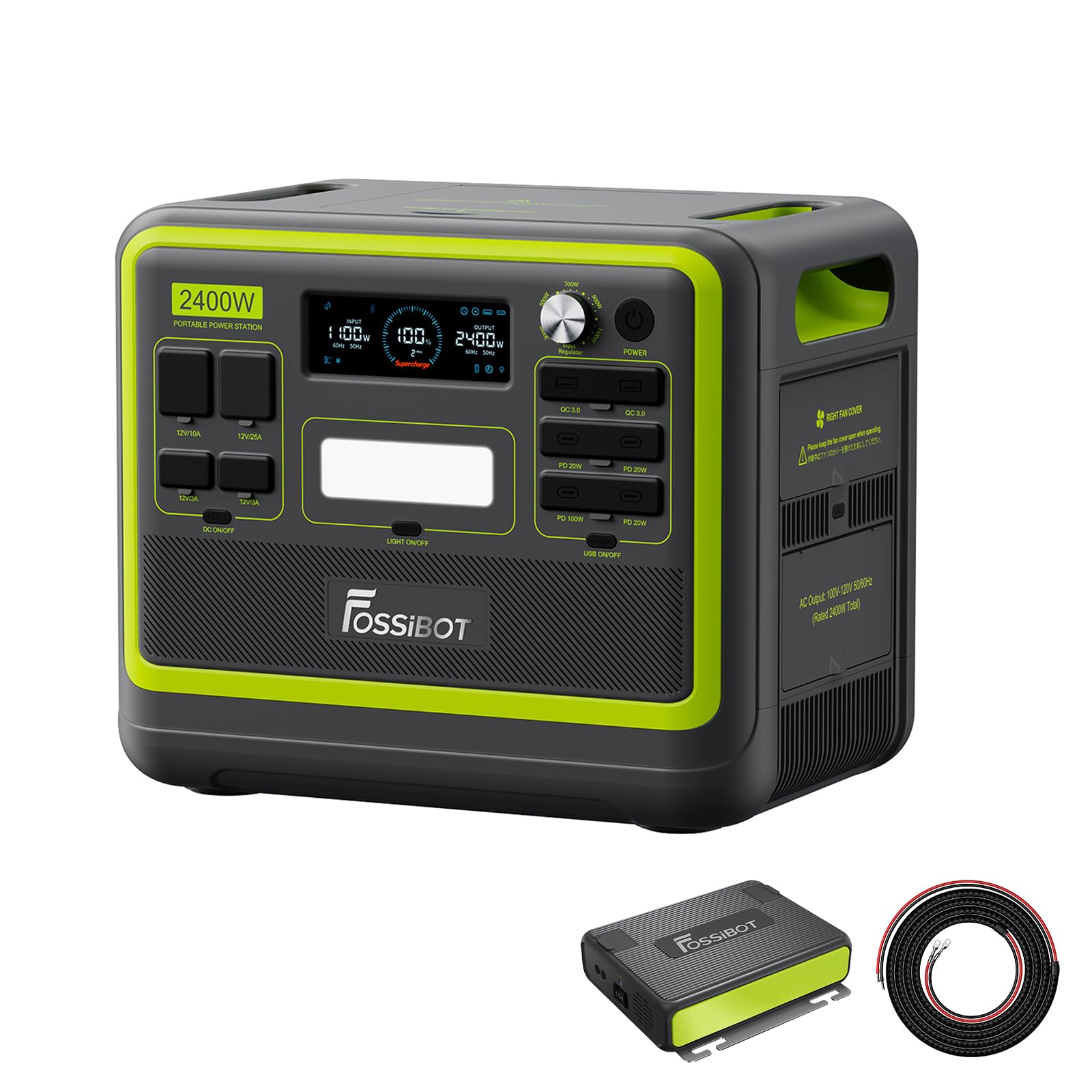 Amazon.co.jp: FOSSiBOT: 走行充電器