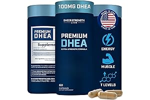 DHEA Supplement DHEA 100Mg - High Purity for Strength