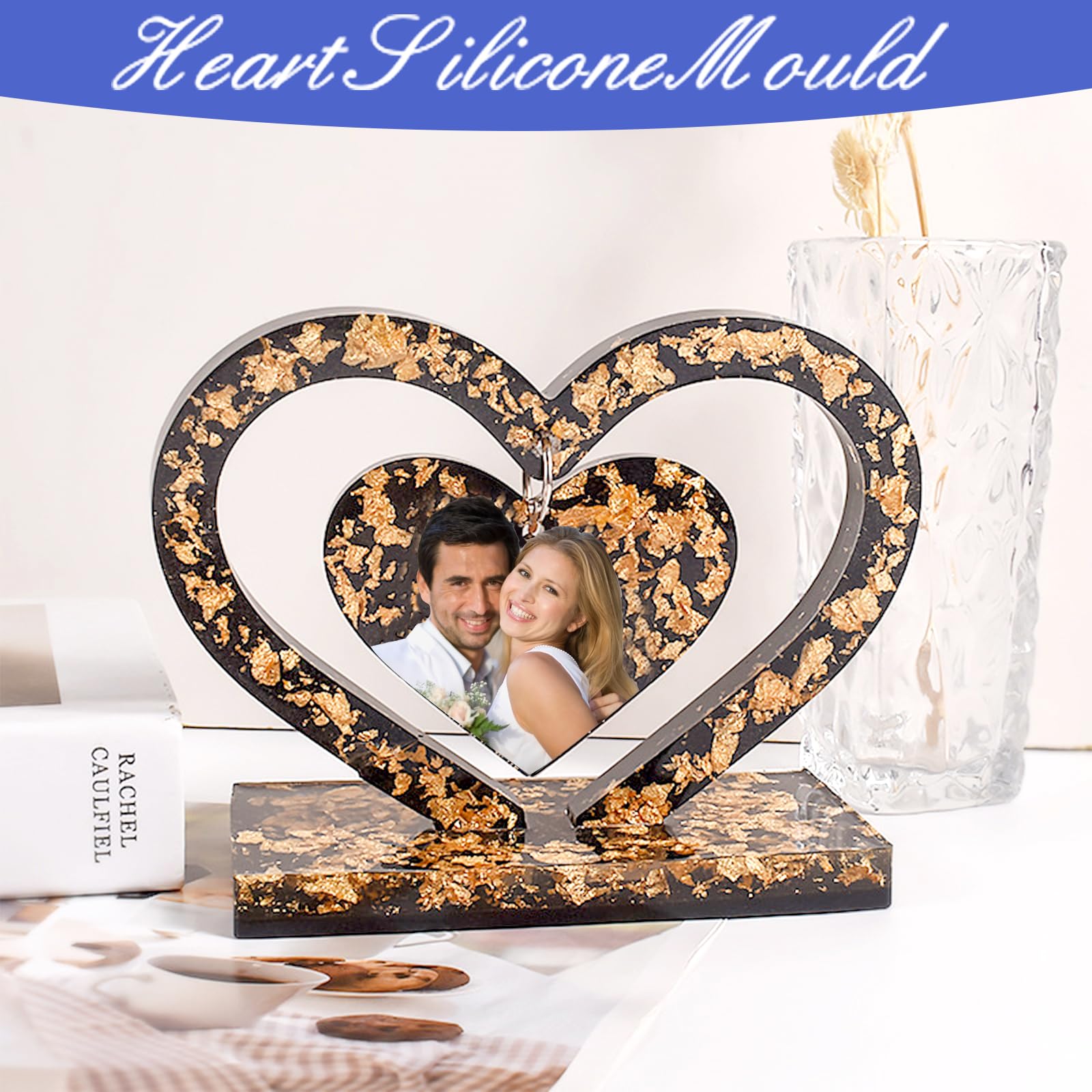 TAIANJI Heart Resin Moulds - Image 2