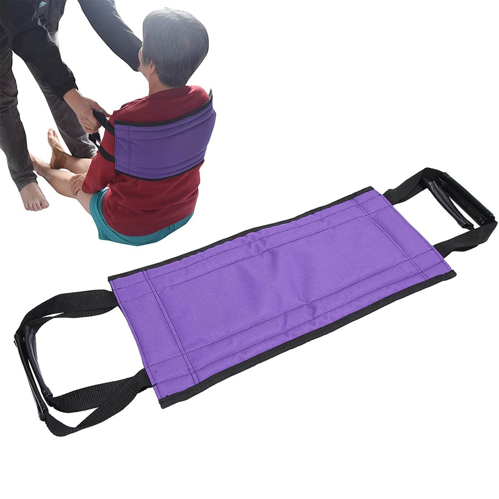 Arnés De Elevación De Pacientes, Cinturón De Transferencia De Arnés De Elevación De Pacientes, Arnés De Asistencia para El Cuidado De La Movilidad, Cinturón De Elevación para,Purple