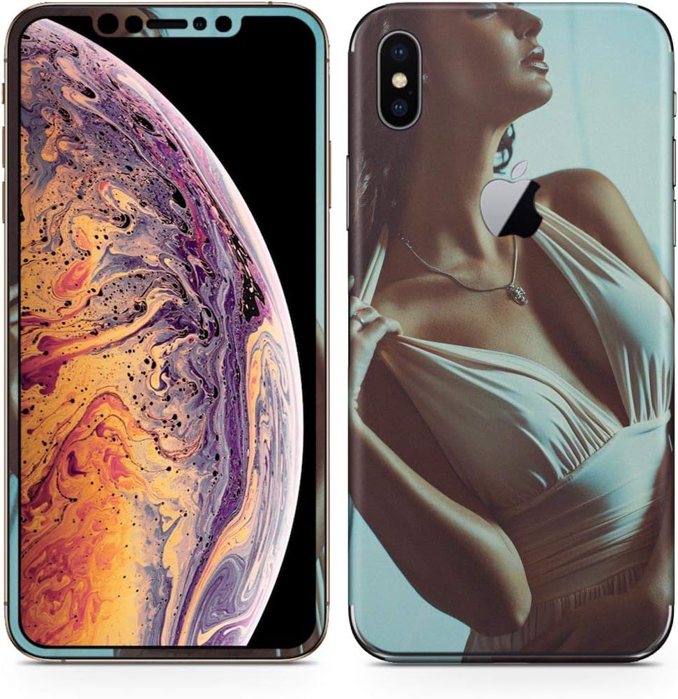 igsticker iPhone Xs Max Skin Sticker Full Body Coverage Vinyl Decal - Dustproof Anti-Scratch for Apple iphonexs max xsmaxfull-011881-ds INoman Sexy Photo