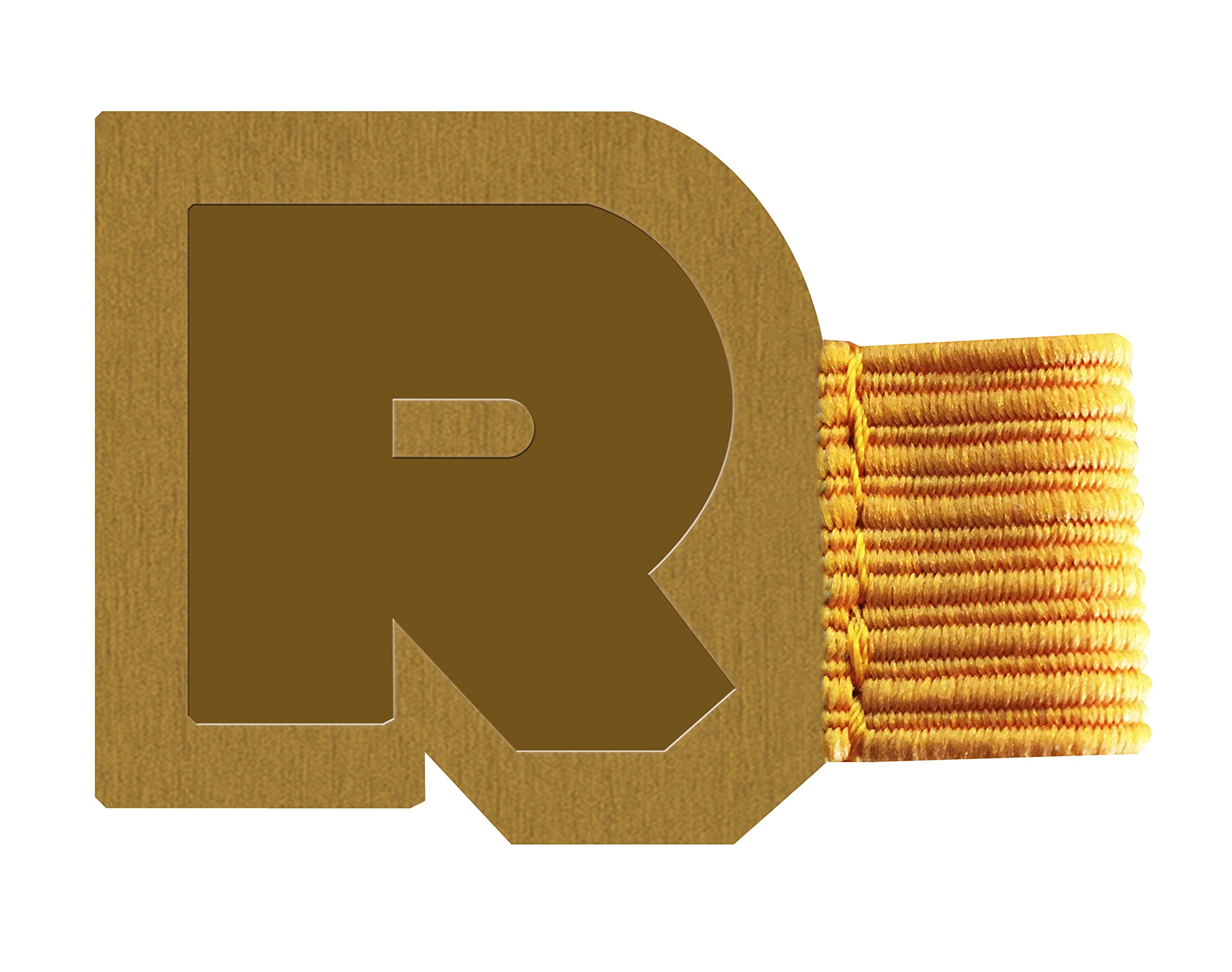RHODIA 194182C - Gold Self-Adhesive Pen Holder - 3x4 cm - for Notebooks, Agendas, Laptops or Digital Tablets - Rhodiarama Collection - Manufactured in France