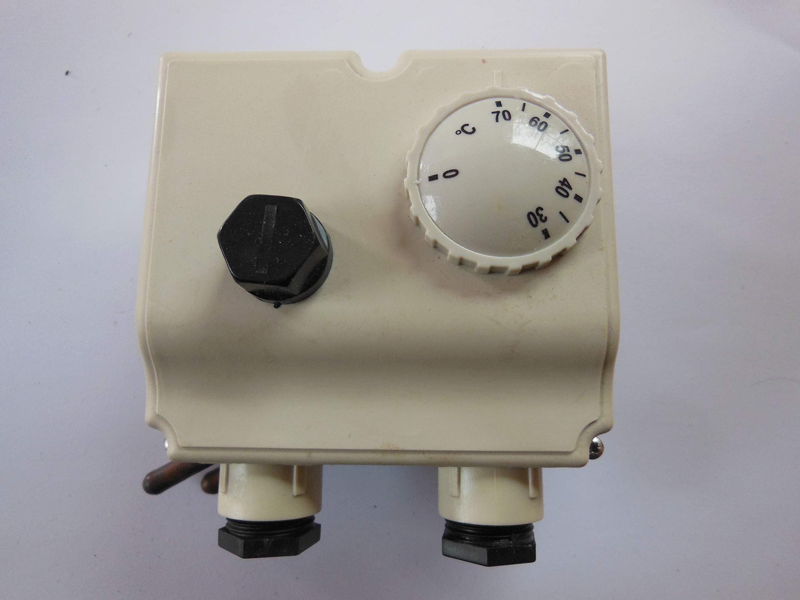 New White Reliance Dual Thermostat 30-70'C 85Mm Probe Stat500025