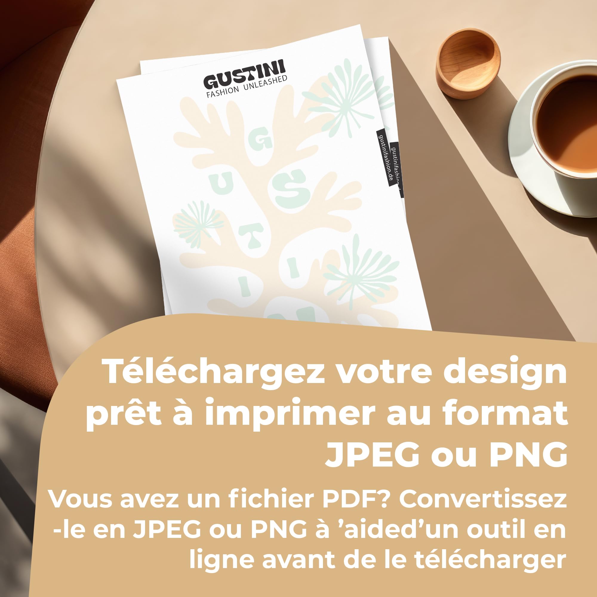 Cimpress Papier à en-tête personnalisé A4, Papeterie entreprise avec logo imprimé, Format 210x297mm FSC, Packs de 10, 50, 100 ou 250 feuilles (100)