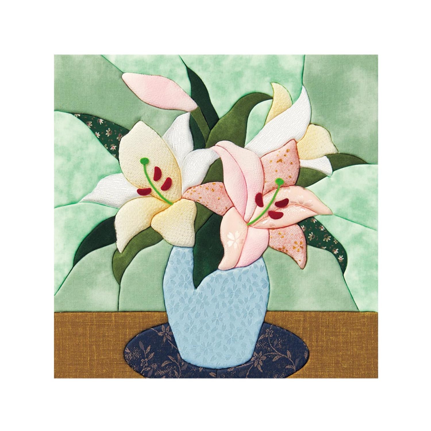 ユリ 1000斬り Amazon | さくらほりきり きめこみ 百合 5046362 | パッチワークキット 通販