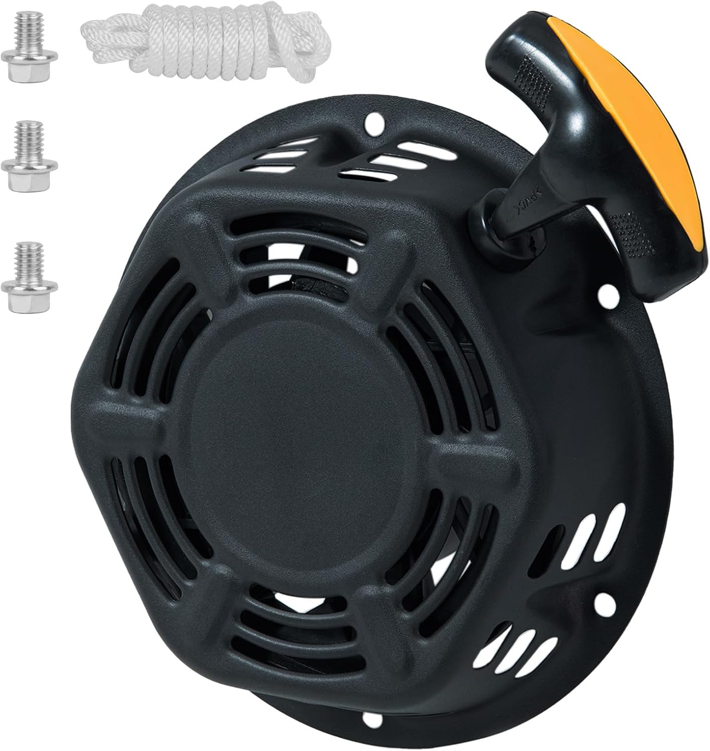 SOFO Rubber Recoil Starter for 212 Predator for Champion Generator Parts Pull Cord Replacement