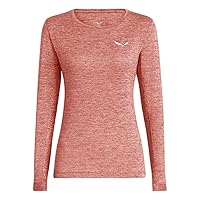 SALEWA Puez Melange Dry Tee W, Desert Pink Melange