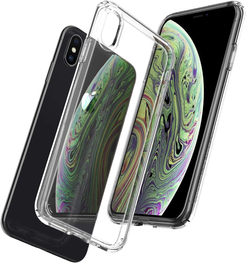 for iPhone Xs Case & for iPhone X, Ultra Hybrid [Anti-Yellowing] [Compatible with Wireless Charging] - Clear