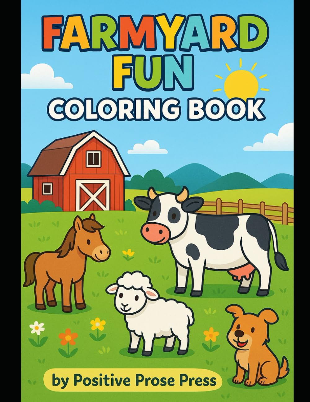 Farmyard Fun Coloring Book