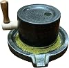 Manual Grain Mill Made of Stone, Robust Model for and Cereals - Hand-Operated Kitchen Mill | For Household Kitchen Restaurant Baking Coffee Flour Pepper Salt