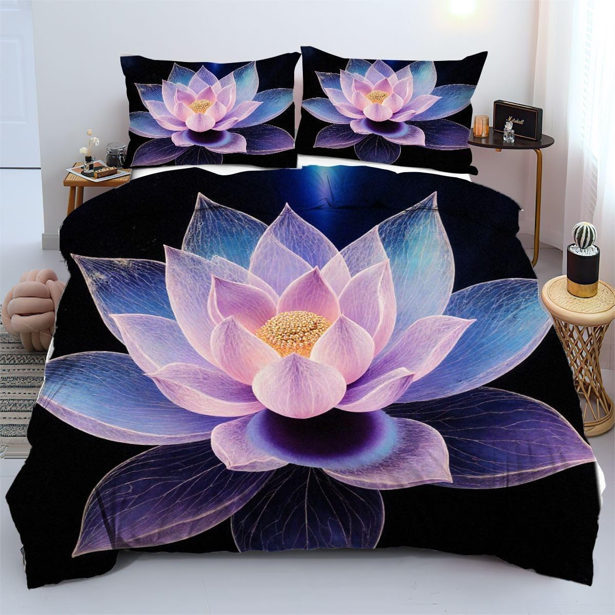 Parures de lit en microfibre douce lavable en machine a26930