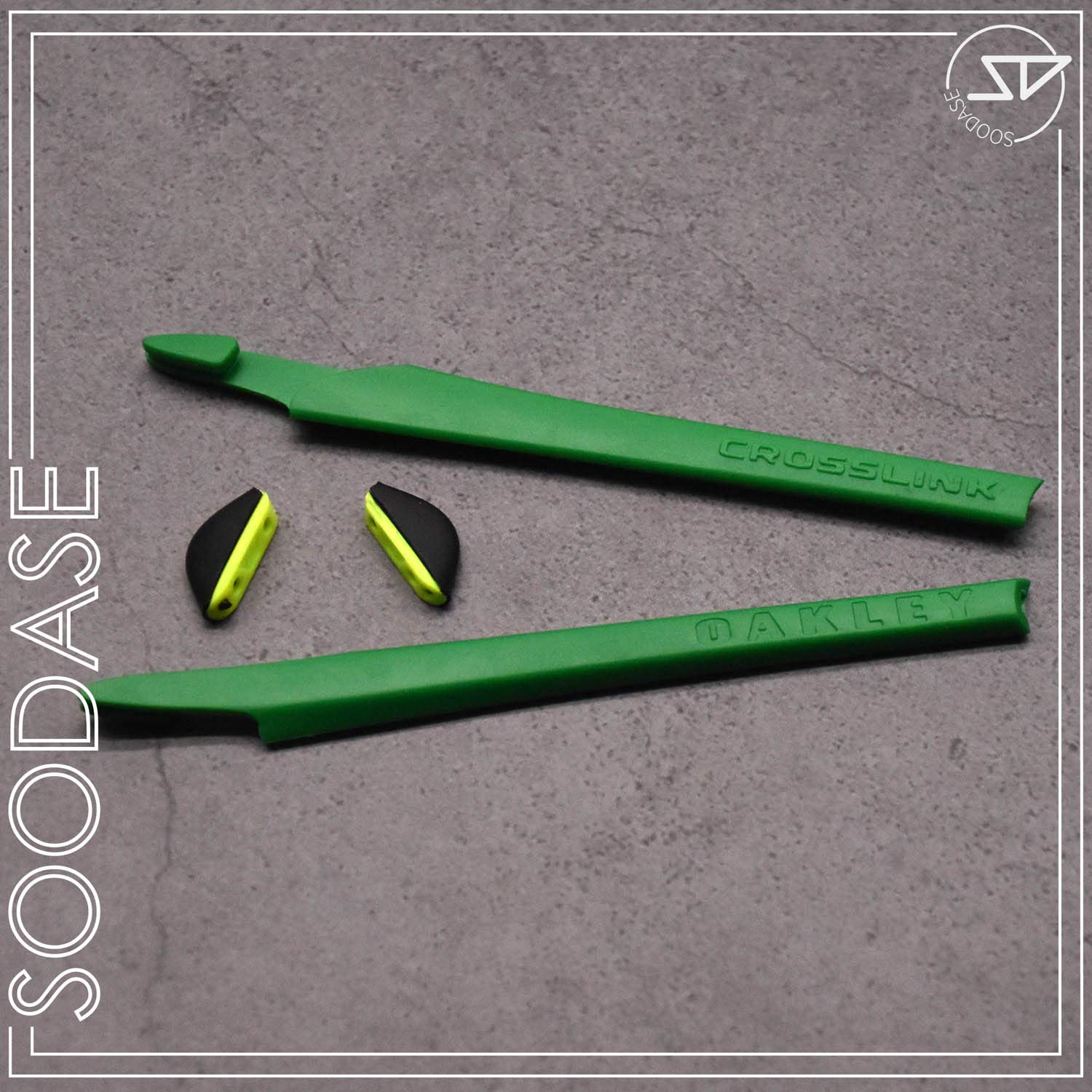 4 coppie Kit gommini di ricambio in silicone Per Oakley Crosslink Occhiali da sole