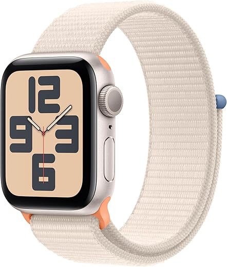Apple Watch SE (2. Gen, 2023) – GPS Smartwatch 40mm in Polarstern