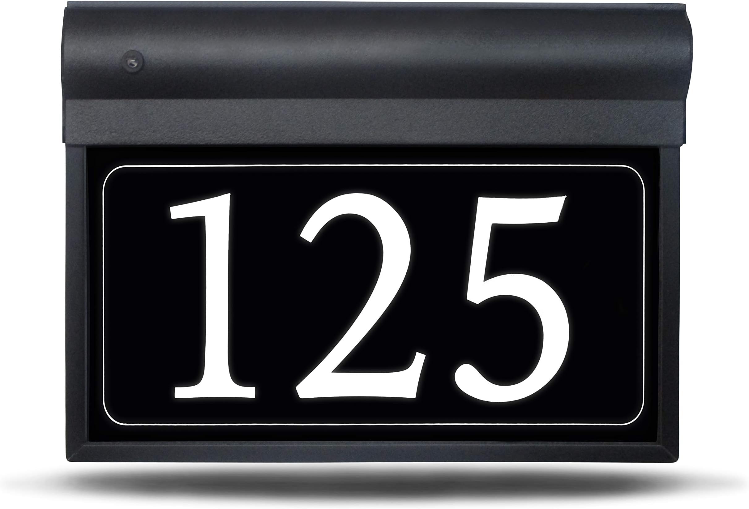 Sight Lights Personalized and Customized Illuminated LED Address Sign, Enlight Style, 17 Inch, Bright White