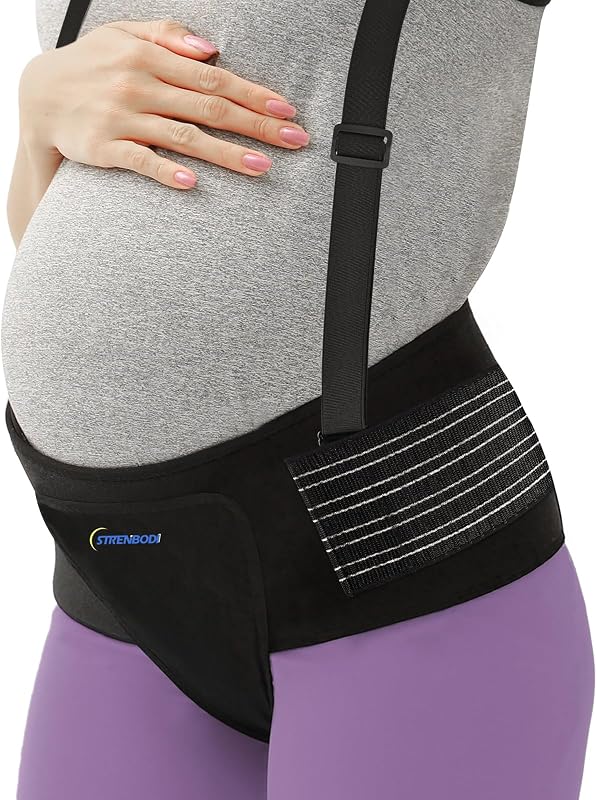 Pelvic Support Belt for Pregnancy & Postpartum - Adjustable Maternity Belt for Pelvic Pain Relief, Pelvic Floor Support and Prolapse Comfort Vulvar Varicosities Support - Professional Design with Maximum Support