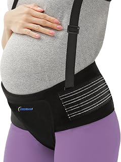 Pelvic Support Belt for Pregnancy & Postpartum - Adjustable Maternity Belt for Pelvic Pain Relief, Pelvic Floor Support and Prolapse Comfort Vulvar Varicosities Support - Professional Design with Maximum Support