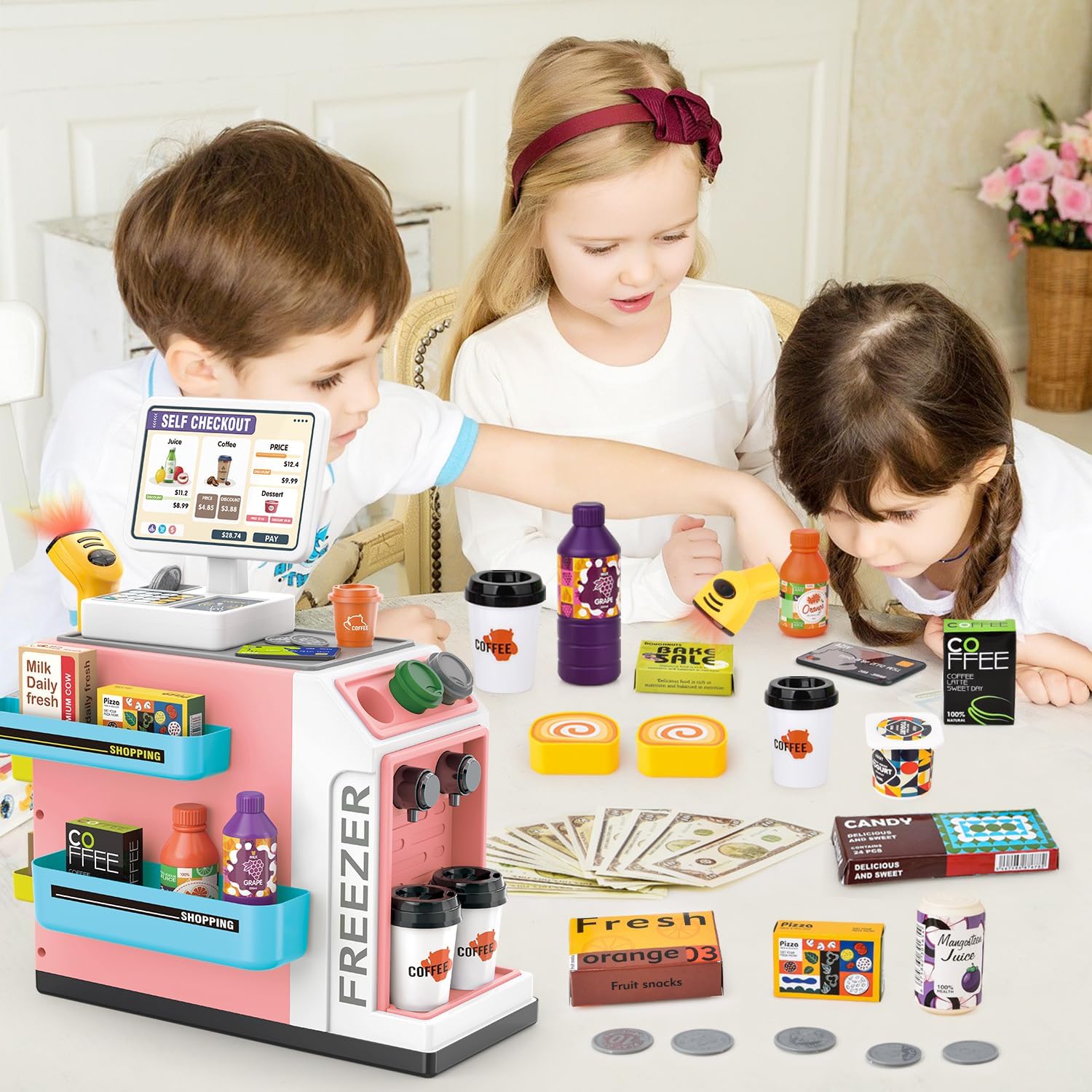 Juguet De Comida De Cocina De Simulación Para Niños, Juego De Simulación, Hamburgua, Hotdog, Patatas Fritas, Juguete De Cocina, Casa De Juego, Juguet Educativos Para Chico - AliExprs