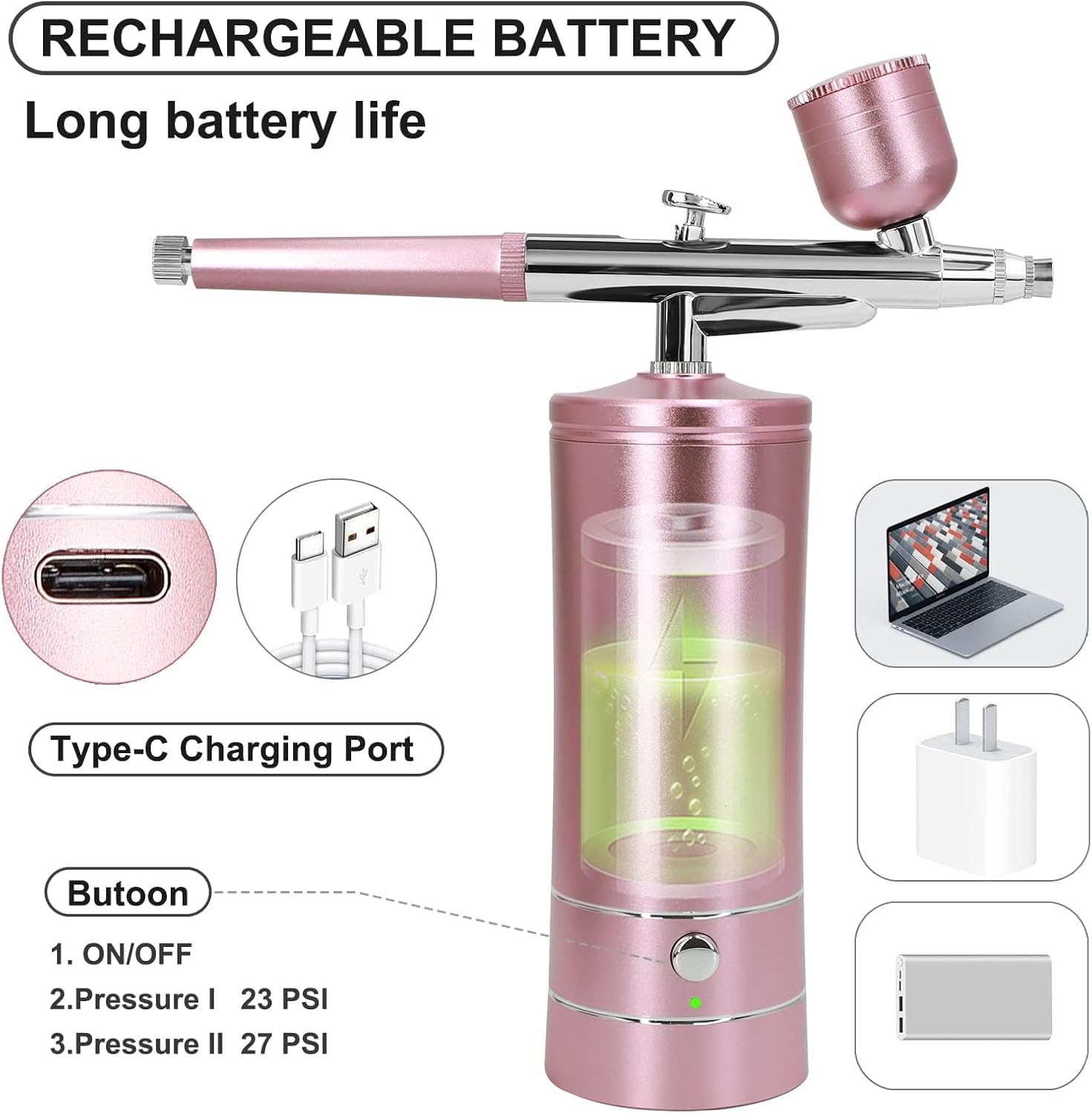 Airbrush Compressor Charging Diagram