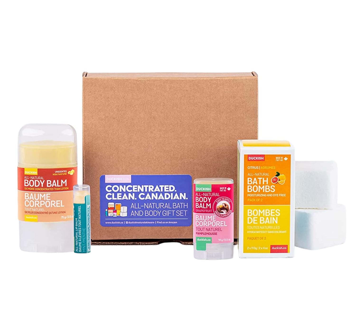 Duckish AllNatural Spa Gift for Women Handmade in Canada Bath and