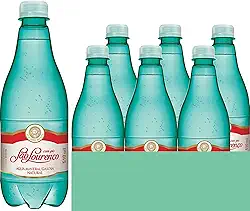 Água Mineral Com Gás São Lourenço Pet 510ml (6 unidades) - Agua Gasosa, Gaseificada Naturalmente, Fardo, Garrafa