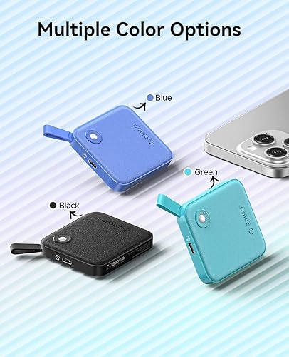 Miniatura 7 de ORICO SSD portátil de 2 TB con cable USB C 2 en 1, unidades de estado sólido externas, hasta 460 MB/s, indicador de estado, almacenamiento confiable