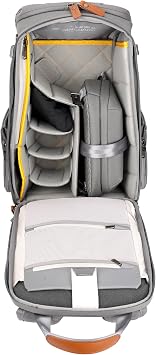 VANGUARD VEO City B37 GY Camera Backpack, Gray