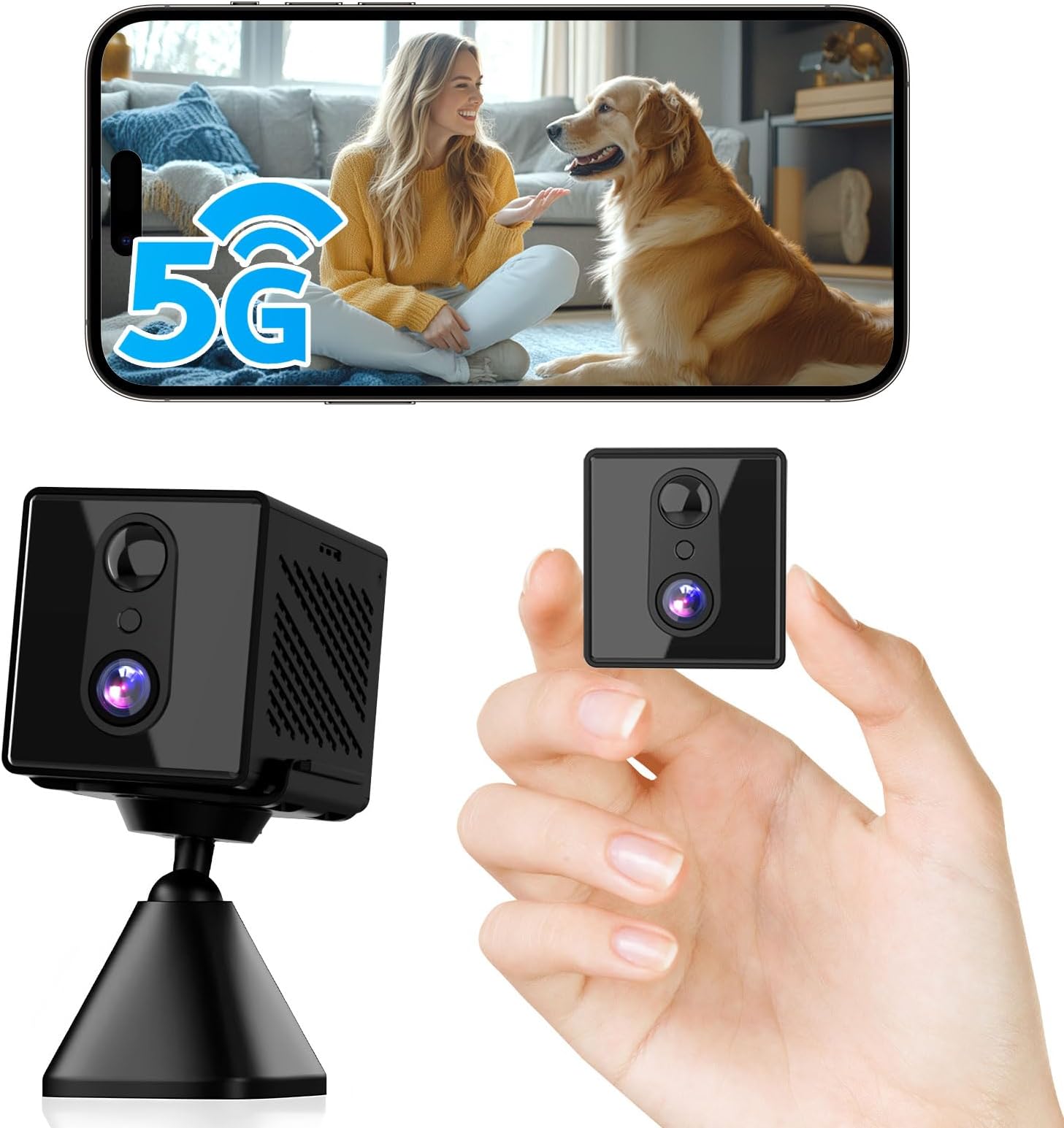 4K Security Camera, Indoor Camera
