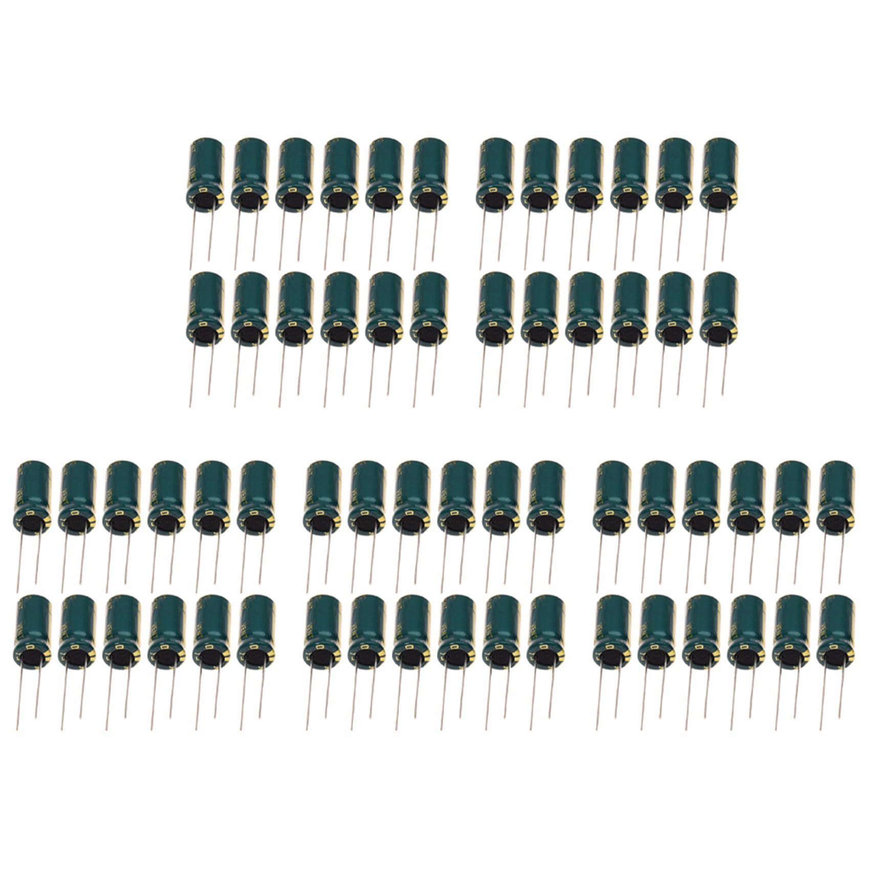 Jnchdghwa 50Pcs 10V 3300UF Motherboard Electrolytic Capacitor Radial