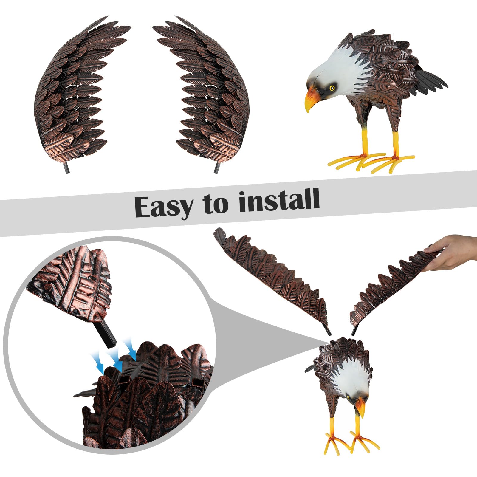 Gioco Dell'Equilibrio Uccello BESTonZON – 3 Aquile Bilancianti In Plastica Per Desktop, Decorazione E Esperimenti